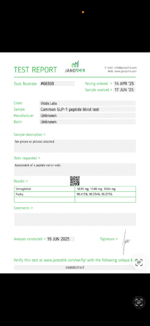 GLP-1 Peptide — 10 mg (Research Grade) 121 - Image 2